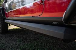Rugged Ridge - Rugged Ridge 11651.75 ROCKER GUARD BODY ARMORBLACKJEEP - Image 2