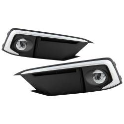 Spyder Auto - Spyder Auto 5087034 OEM LED Fog Light w/OEM Fit Switch Clear for 19-21 Civic - Image 1