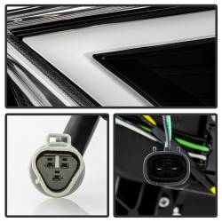 Spyder Auto - Spyder 5088697 High-Power LED Module Headlights Black for 14-20 Toyota 4Runner - Image 4