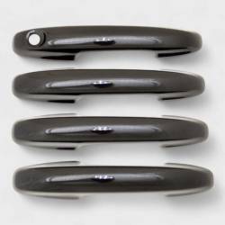 Trim Illusion - Trim Illusion DH6314BLK Front/Rear Door Handle Covers Black Ford Escape - Image 1