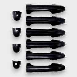 Trim Illusion - Trim Illusion DH6316BLK Front/Rear Door Handle Covers Black for Toyota Tacoma - Image 1