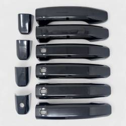 Trim Illusion - Trim Illusion DH6310BLK Front/Rear Door Handle Covers Black GM Truck/SUV - Image 1