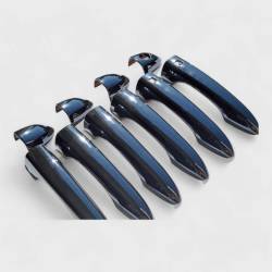 Trim Illusion - Trim Illusion DH6313BLK Front/Rear Door Handle Covers Black for Jeep Cherokee - Image 2