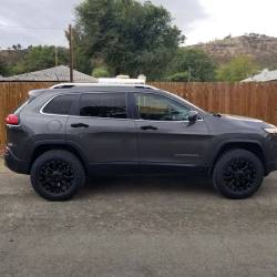 Trim Illusion - Trim Illusion DH6313BLK Front/Rear Door Handle Covers Black for Jeep Cherokee - Image 4