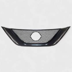 Trim Illusion - Trim Illusion ABS6466BLK Black Front Grille Overlay for 16-19 Nissan Sentra - Image 1