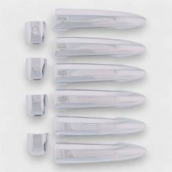 Trim Illusion - Trim Illusion DH292 Front/Rear Door Handle Covers Chrome for Rogue/Pathfinder - Image 1