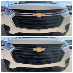Trim Illusion - Trim Illusion ABS6507BLK Black Front Grille Overlay 18-21 Chevy Traverse - Image 4