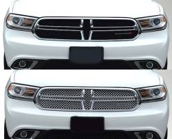 Trim Illusion - Trim Illusion ABS435 Chrome Front Grille Overlay for 14-20 Durango - Image 4