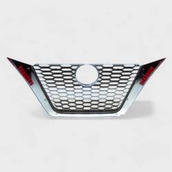Trim Illusion - Trim Illusion ABS497 Chrome Front Grille Overlay for 19-22 Nissan Altima - Image 3
