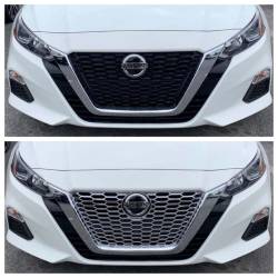 Trim Illusion - Trim Illusion ABS497 Chrome Front Grille Overlay for 19-22 Nissan Altima - Image 4