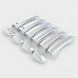 Trim Illusion - Trim Illusion DH318 Front/Rear Door Handle Covers Chrome for Jeep Compass - Image 2