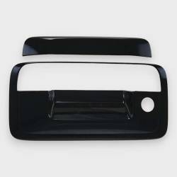 Trim Illusion - Trim Illusion TG6157BLK Rear Tailgate Handle Cover Black Silverado/Sierra 1500 - Image 1