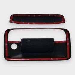 Trim Illusion - Trim Illusion TG6157BLK Rear Tailgate Handle Cover Black Silverado/Sierra 1500 - Image 2