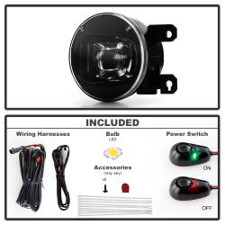 Spyder Auto - Spyder Auto 9052644 Full LED Fog Lights w/Switch - Image 2