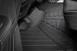 Rough Country Suspension Systems - Rough Country Front/Rear Floor Liners Black 19-24 RAM 1500 Crew FF-31422 - Image 5
