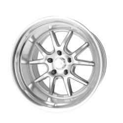 Rocket Racing Wheels - Rocket Racing Wheels TTR19-826160 Attack 18x12 5x4.75 -12.6mm Titanium - Image 2