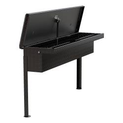 UWS - Gloss Black Aluminum 48" Truck Side Tool Box w/Low Profile Heavy Packaging - Image 3