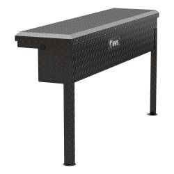 UWS - Gloss Black Aluminum 48" Truck Side Tool Box w/Low Profile Heavy Packaging - Image 5