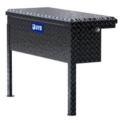 UWS - Gloss Black Aluminum 36" Truck Side Tool Box w/Low Profile Heavy Packaging - Image 1