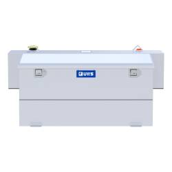 UWS - UWS ST-100HH-CB-W White Hammerhead-Style 100-Gallon Steel-Aluminum Combo Transfe - Image 2