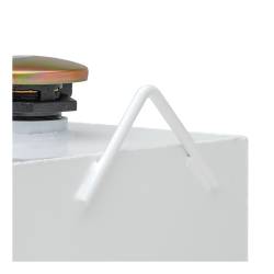 UWS - UWS ST-100HH-CB-W White Hammerhead-Style 100-Gallon Steel-Aluminum Combo Transfe - Image 5