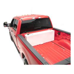 UWS - UWS ST-45-R-W White 45-Gallon Rectangle Steel Transfer Tank - Image 4