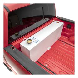 UWS - UWS ST-45-R-W White 45-Gallon Rectangle Steel Transfer Tank - Image 6