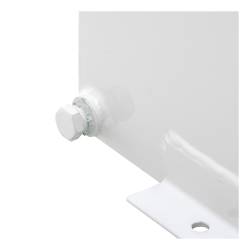 UWS - UWS ST-53-R-W White 53-Gallon Rectangle Steel Transfer Tank - Image 3