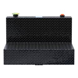 UWS - UWS TT-50-L-T-P-BLK Gloss Black 50-Gallon L-Shape Aluminum Transfer Tank - Image 2