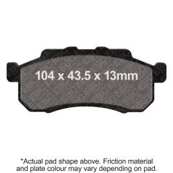 EBC Motorcycle Brakes - EBC Motorcycle Brakes FA477X Carbon X Pads for Enduro/MX Bikes - Image 1
