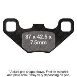EBC Motorcycle Brakes - EBC Motorcycle Brakes FA490R R Series Heavy Duty Sintered Pads - Image 1