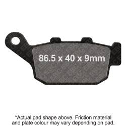 EBC Motorcycle Brakes - EBC Motorcycle Brakes FA496HH Double-H Sintered Pads - Image 1