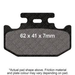 EBC Motorcycle Brakes - EBC Motorcycle Brakes FA497X Carbon X Pads for Enduro/MX Bikes - Image 1