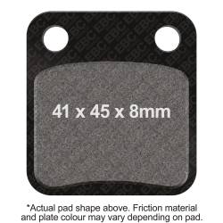 EBC Motorcycle Brakes - EBC Motorcycle Brakes FA54R R Series Heavy Duty Sintered Pads - Image 1