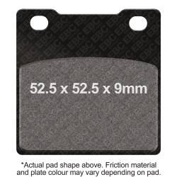 EBC Motorcycle Brakes - EBC Motorcycle Brakes FA63 Organic FA Series Pads - Image 1