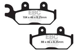 EBC Motorcycle Brakes - EBC Motorcycle Brakes FA645R R Series Heavy Duty Sintered Pads - Image 1