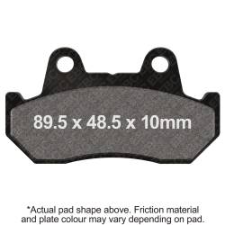 EBC Motorcycle Brakes - EBC Motorcycle Brakes FA69 Organic FA Series Pads - Image 1