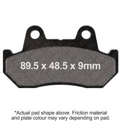 EBC Motorcycle Brakes - EBC Motorcycle Brakes FA69/2 Organic FA Series Pads - Image 1