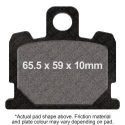 EBC Motorcycle Brakes - EBC Motorcycle Brakes FA70V Vee-Pads - Image 1