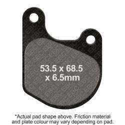 EBC Motorcycle Brakes - EBC Motorcycle Brakes FA71 Organic FA Series Pads - Image 1