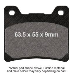 EBC Motorcycle Brakes - EBC Motorcycle Brakes FA88 Organic FA Series Pads - Image 1