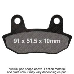 EBC Motorcycle Brakes - EBC Motorcycle Brakes FA90V Vee-Pads - Image 1
