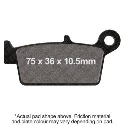 EBC Motorcycle Brakes - EBC Motorcycle Brakes MXS131 MXS Off Road Race Sintered Pads - Image 1