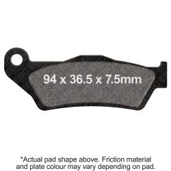 EBC Motorcycle Brakes - EBC Motorcycle Brakes MXS181 MXS Off Road Race Sintered Pads - Image 1