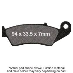 EBC Motorcycle Brakes - EBC Motorcycle Brakes MXS185 MXS Off Road Race Sintered Pads - Image 1
