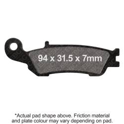 EBC Motorcycle Brakes - EBC Motorcycle Brakes MXS450 MXS Off Road Race Sintered Pads - Image 1
