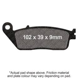 EBC Motorcycle Brakes - EBC Motorcycle Brakes SFA142HH SFAHH Sintered Scooter Series Pads - Image 1
