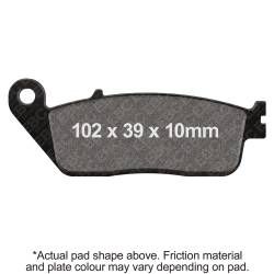 EBC Motorcycle Brakes - EBC Motorcycle Brakes SFA196HH SFAHH Sintered Scooter Series Pads - Image 1