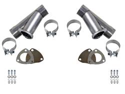 Granatelli Motor Sports - Granatelli Motorsports 305530D Manual Exhaust Cutouts Stainless Slip-Fit - Image 1