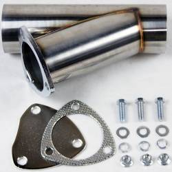 Granatelli Motor Sports - Granatelli Motorsports 306530 Manual Exhaust Cutouts Stainless Steel Weld-In - Image 1